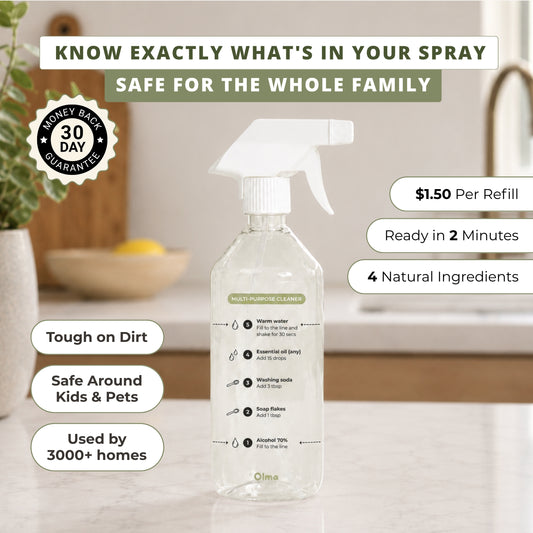 The Simpler DIY MultiPurpose Cleaner